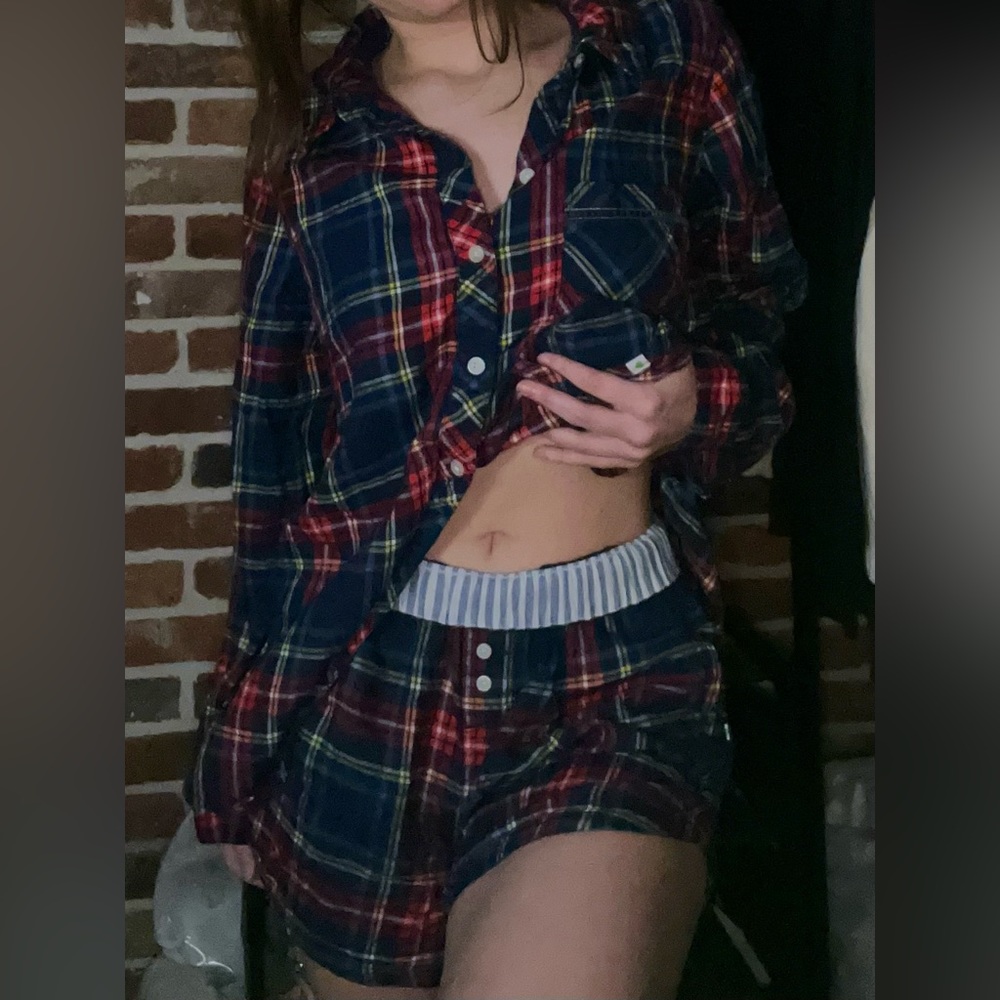 Aerie Plaid Pajama Set